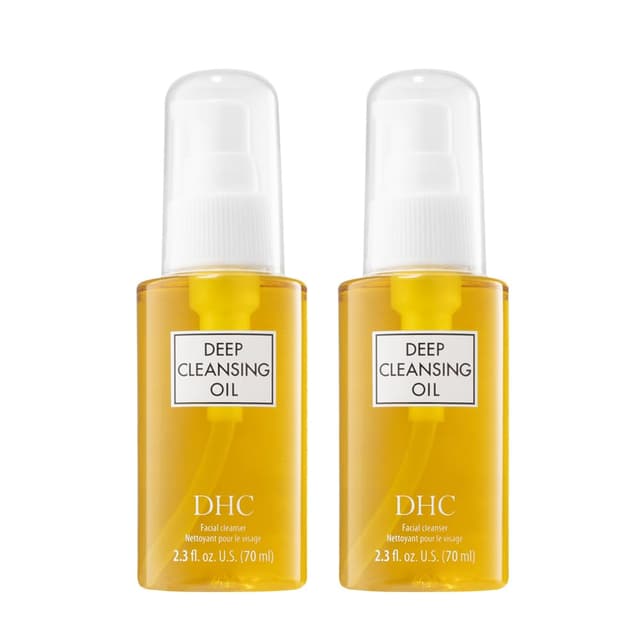 DHC Deep Cleansing Oil, Facial Cleansing Oil, Makeup Remover, Cleanses without Clogging Pores, Residue-Free, Fragrance & Colorant Free (70ml)
