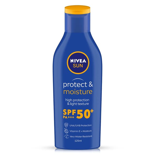 NlVEA Sun Protect & Moisture SPF 50 - 125ml