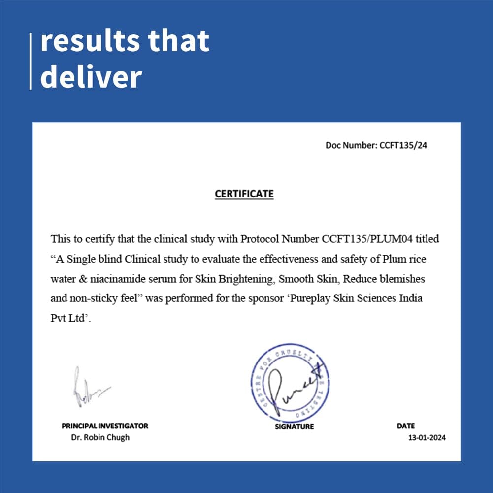 Plum 10% Niacinamide Serum with Rice Water  7