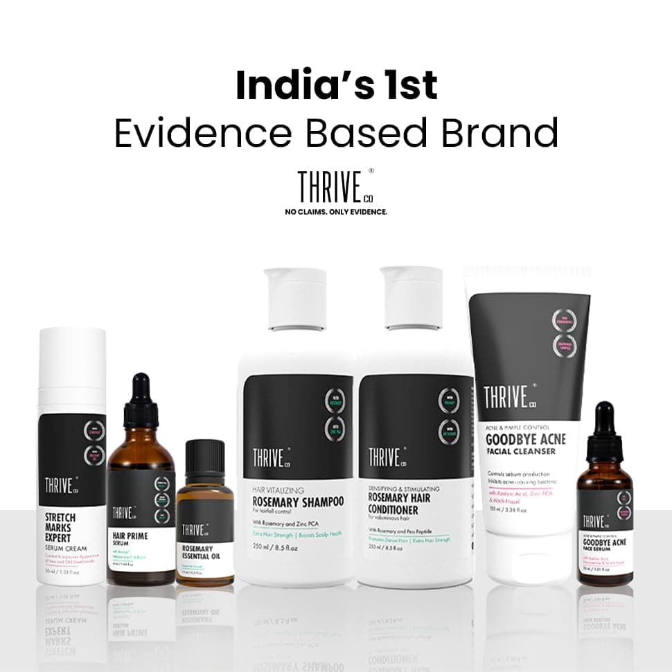 ThriveCo Rosemary Water Hair Spray | With 100% Natural Rosemary Extract, Rice Water & Hyaluronic Acid | For Hair Growth, Hair Fall Control, Hair Conditioning & Hair Shine | Men & Women,  7