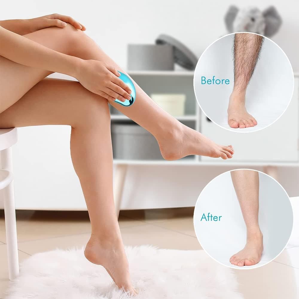Nano Hair Remover, Reusable Hair Removal Without Shaving Crystal Hair Remover 3