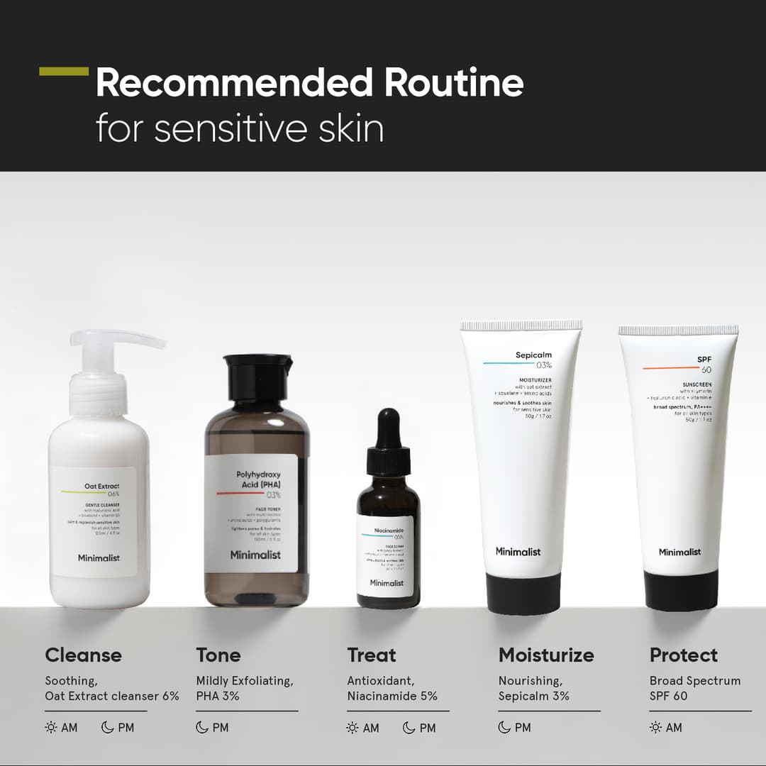 Minimalist Gentle Cleanser 6% Oat Extract For Sensitive Skin | Hydrating | Sulphate Free | Non-Drying | Non-Irritant | Gentle Face Wash With Hyaluronic Acid (120 ml) 8