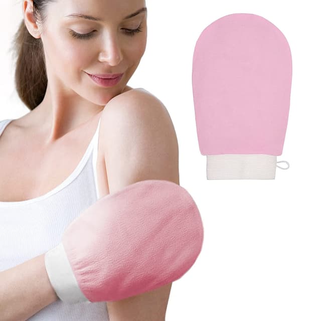 Exfoliating Glove Dead Skin Remover - Korean Body Scrubber Exfoliator, Deep Exfoliating Mitt for Body