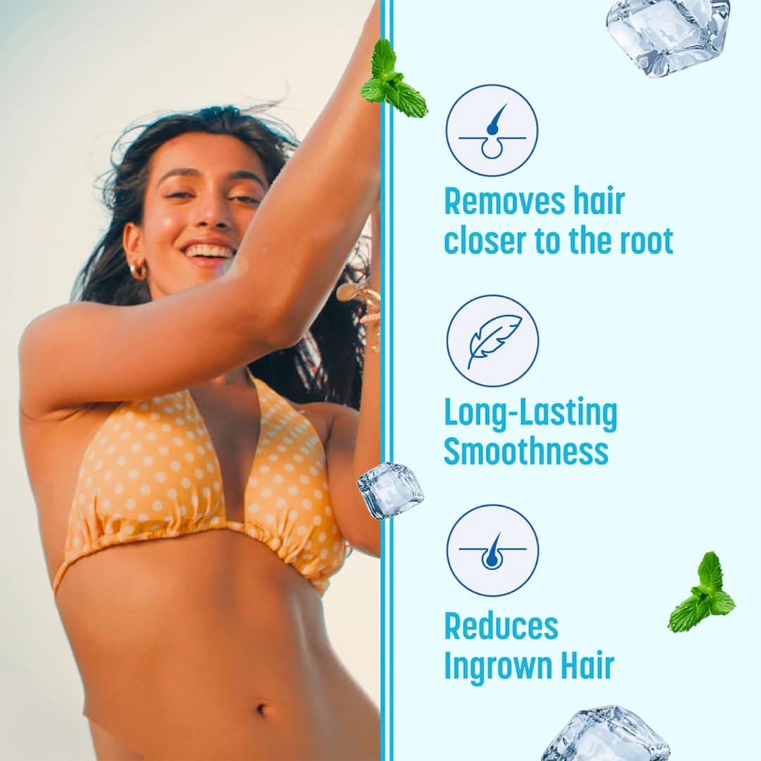 ReckittVeet Hair Removal Cream with Aloe Vera and Vitamin E for Sensitive Skin - 100g 2
