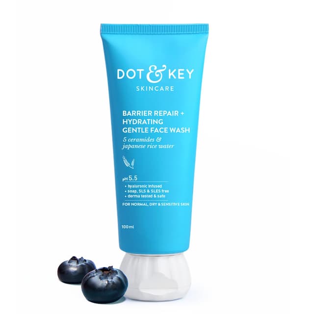 Dot & Key Barrier Repair + Hydrating Gentle Face Wash With Probiotic 