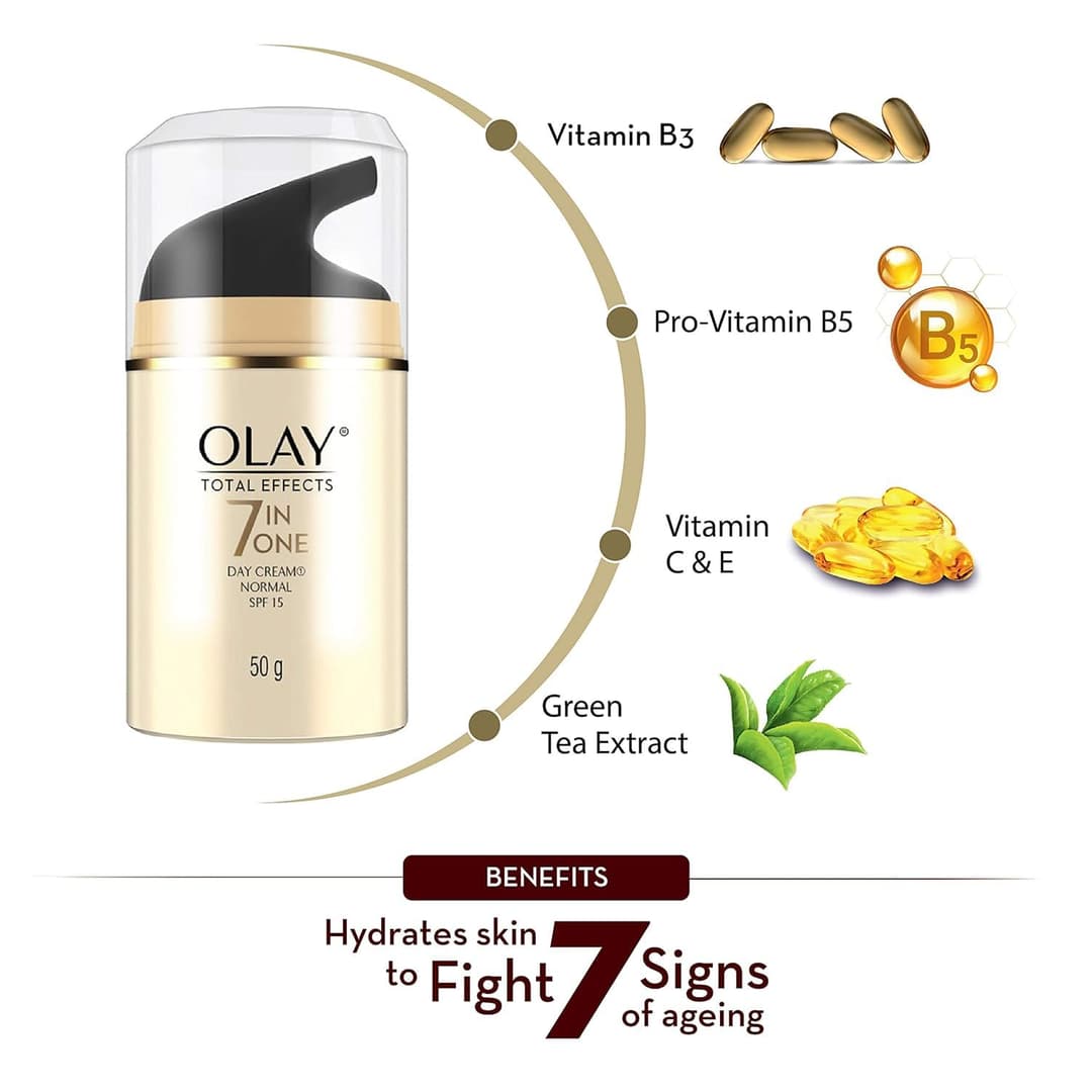0LAY Total Effects 7 In One Day Cream Normal SPF 15 - 50g 4