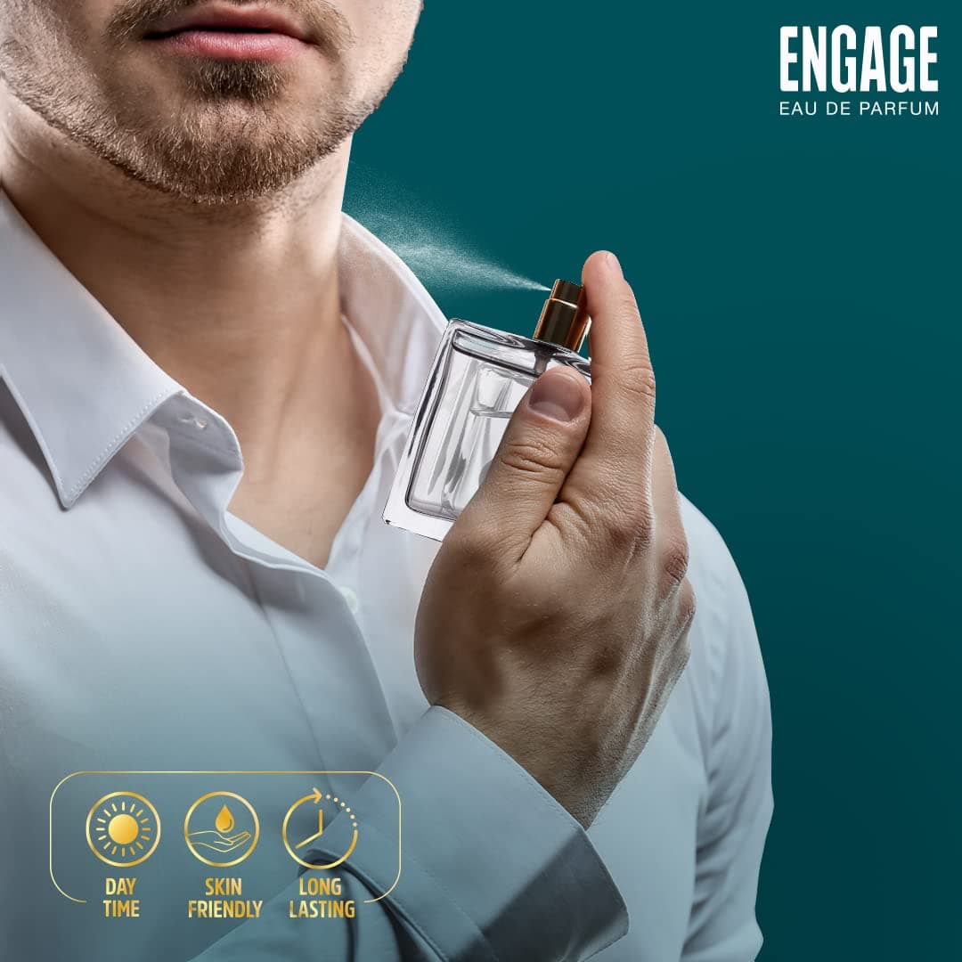 Engaage Perfume for Men - Indigo Skies  2