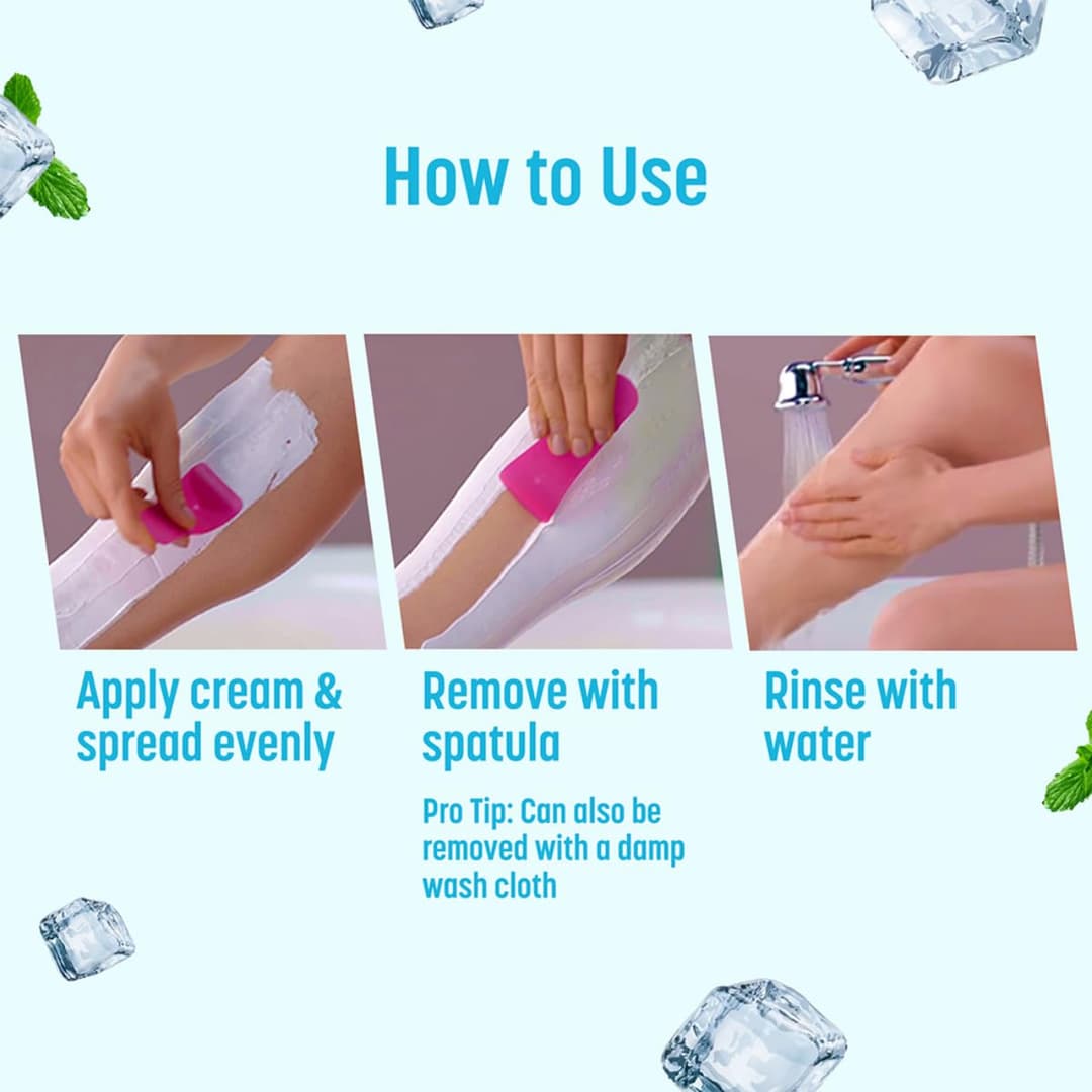 ReckittVeet Hair Removal Cream with Aloe Vera and Vitamin E for Sensitive Skin - 100g 5