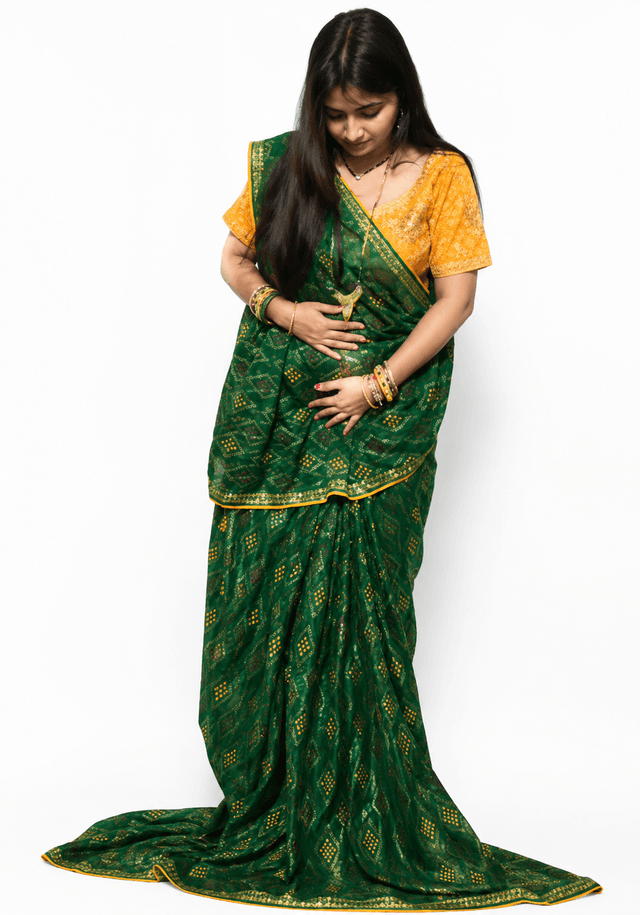 Shivsakti coection Geen saree