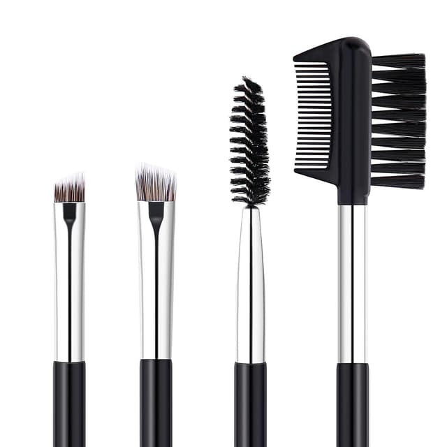 Double Ended Angled makup brush