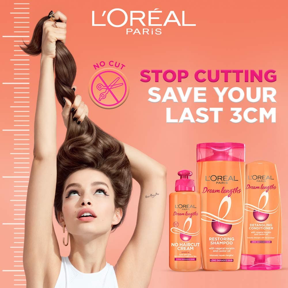 LOreal Paris Dream Lengths Restoring Shampoo - 650 ml 3
