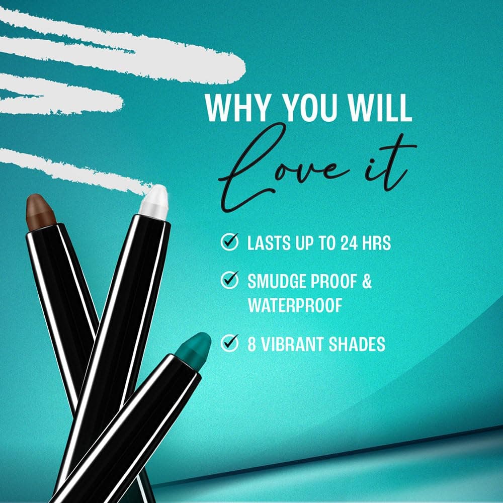 Lakme Eyeconic Kajal Deep Black (0.35g) 3