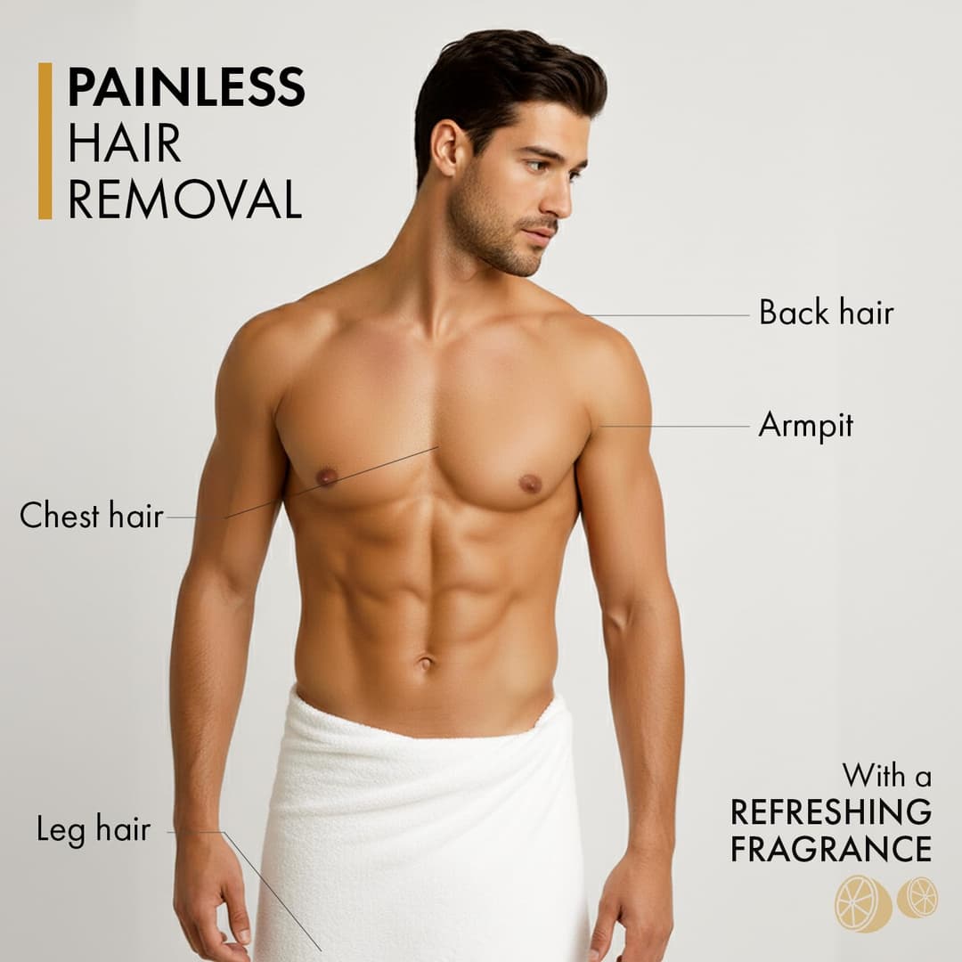 urbangabru Men Hair Removal Cream Spray 200m 3