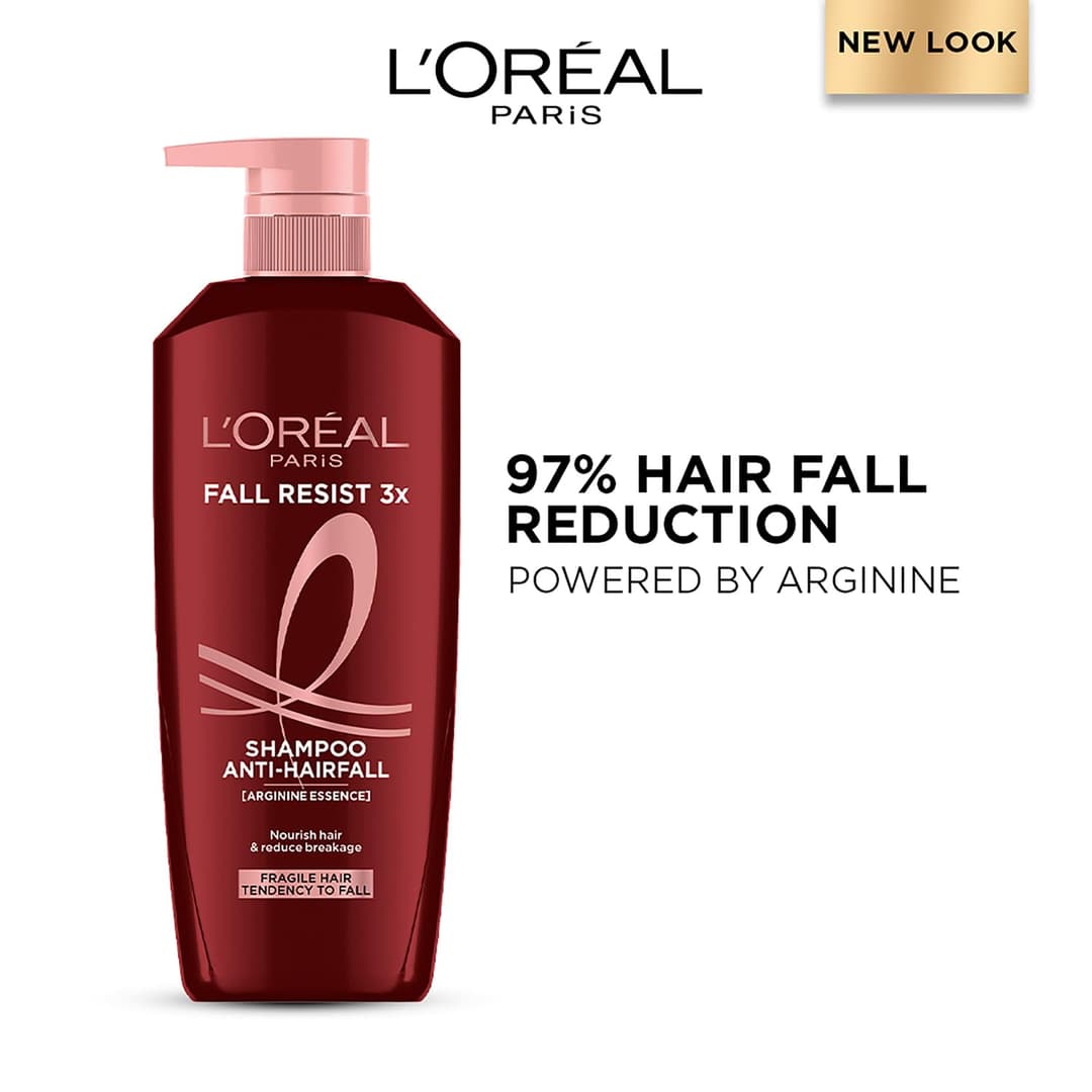 Loreal Paris Fall Resist 3X Anti Hair Fall Shampoo  1