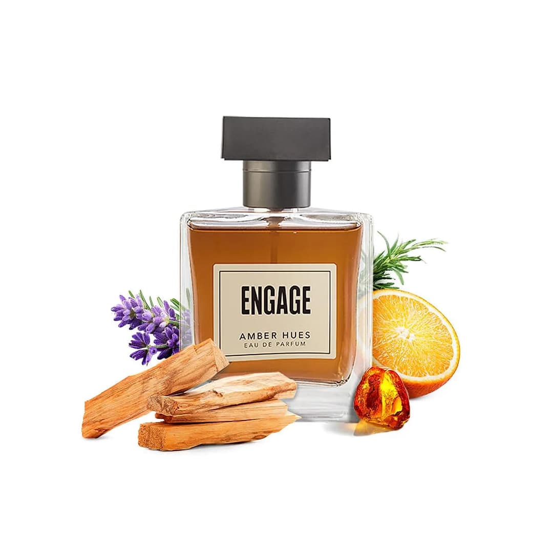 Engaage Perfume for Men - Amber Hues (100ml) 4