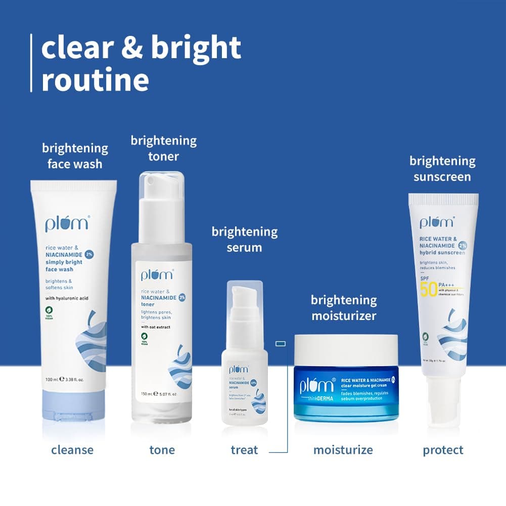 Plum 10% Niacinamide Serum with Rice Water  8