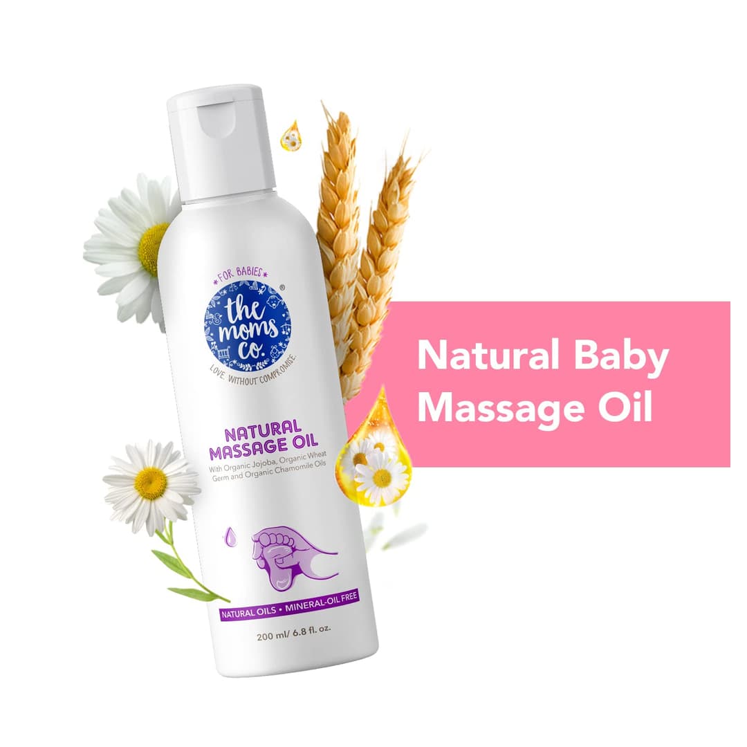 Natural Baby Massage Oil  1