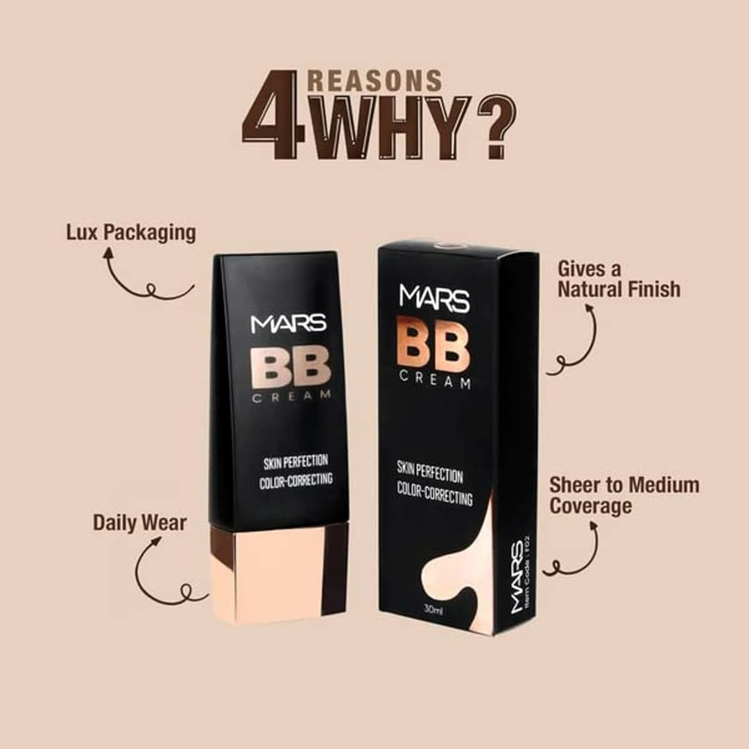 MARS BB Cream Lightweight Foundation 1