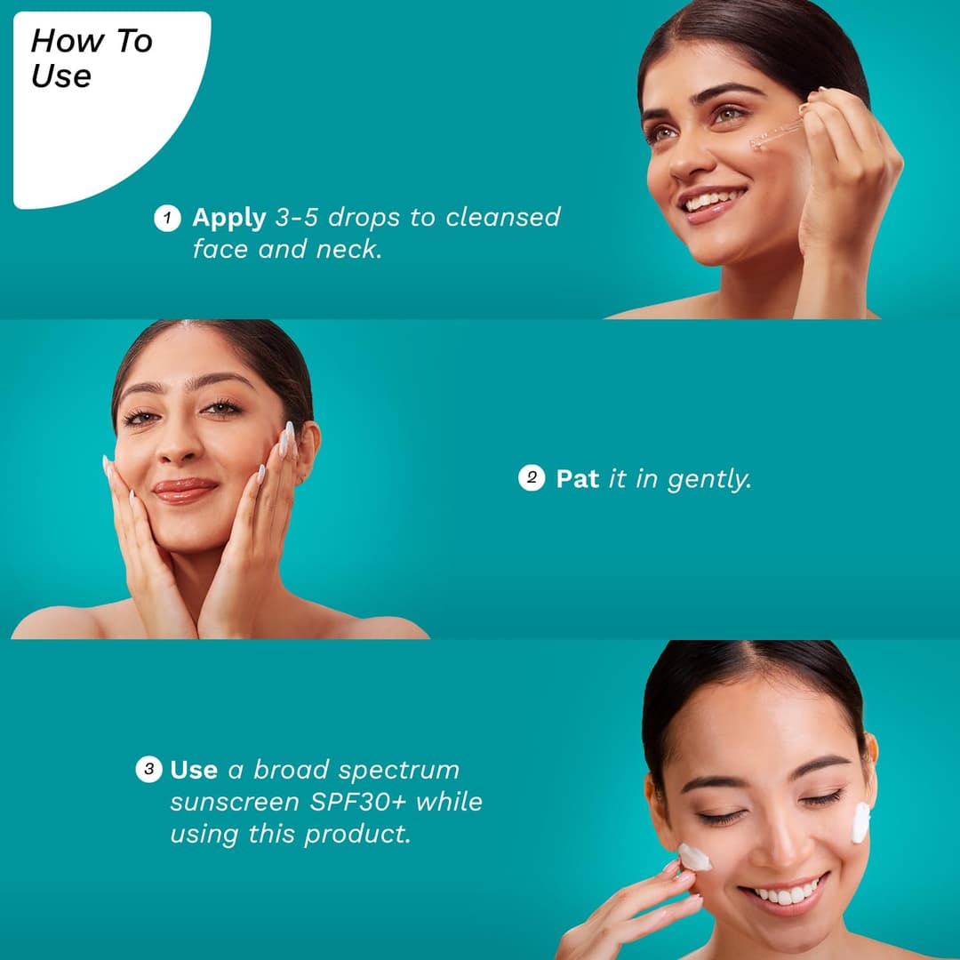 Pilgrim 15% Vitamin C Serum 20ml For Glowing Skin | Advanced Formulation With Ferulic Acid & Vitamin E |Reduces Dark Spots, Pigmentation |For All, Oily, Combination, Normal Skin |Men, Women 6