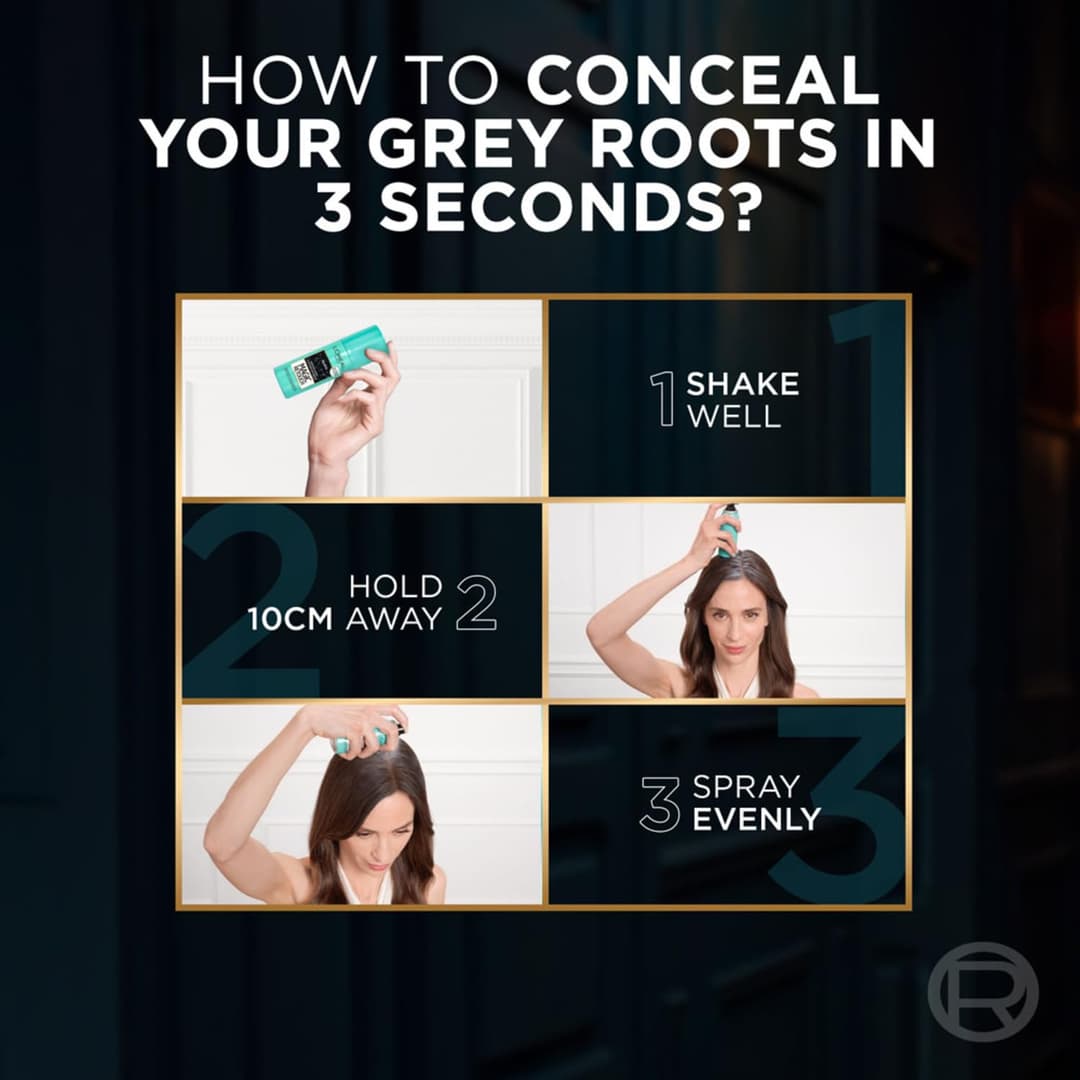 Loreal Paris Magic Retouch Instant Root Concealer Spray  3