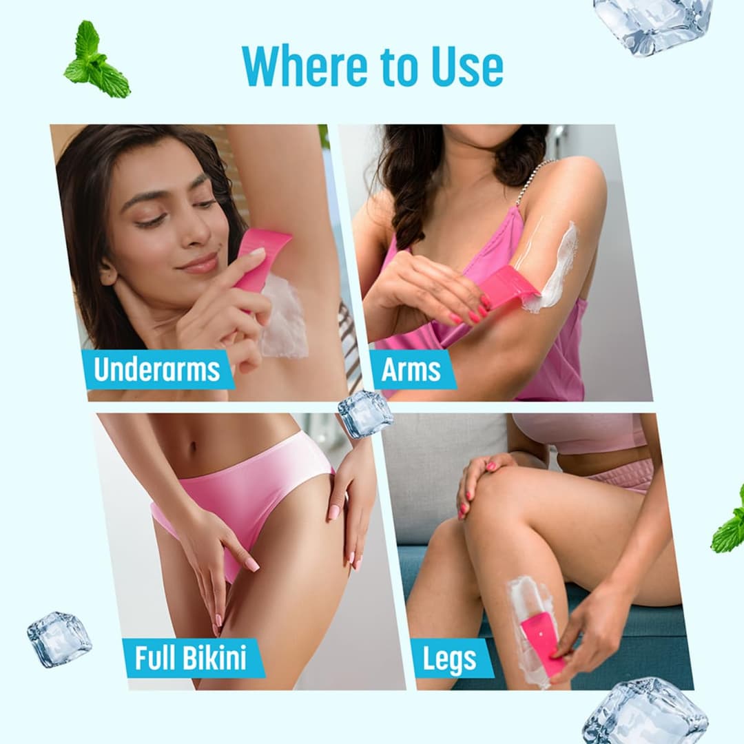 ReckittVeet Hair Removal Cream with Aloe Vera and Vitamin E for Sensitive Skin - 100g 6