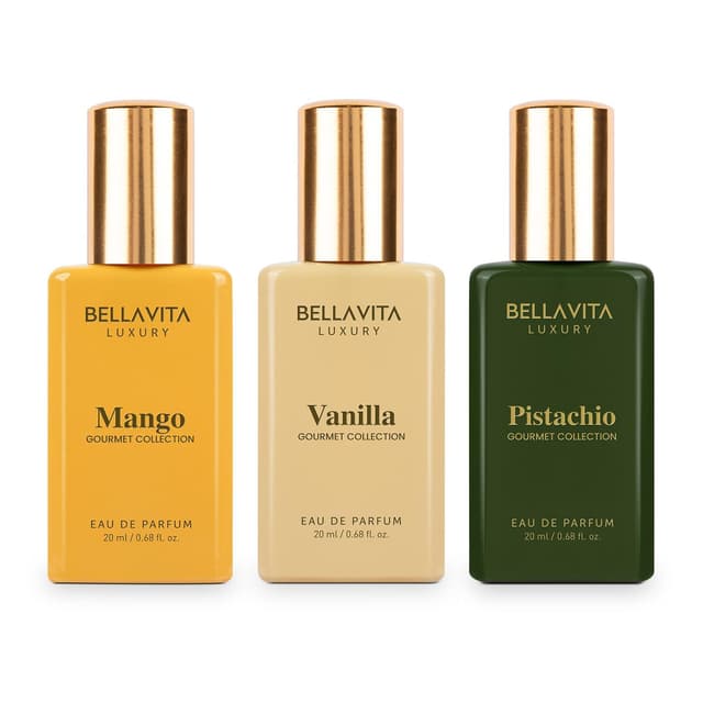 BELLAVITA Gourmet Collection Perfume Gift Set 3x20ml