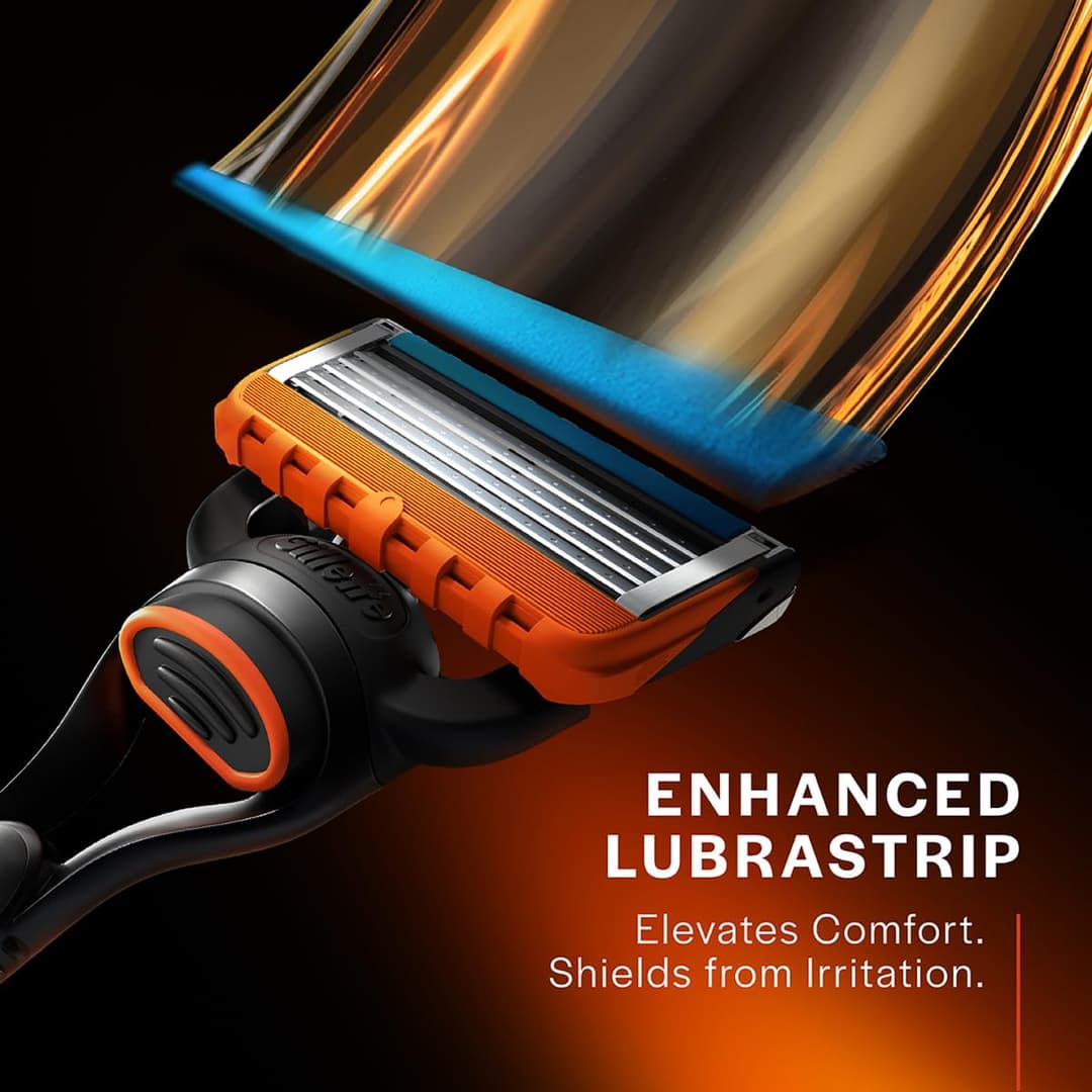 Gillette Fusion Manual Razor Handle with Blade 4