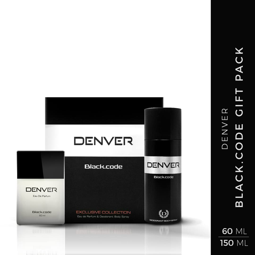 Denver Sporting Club Black Code Perfume and Deo Combo Set 1