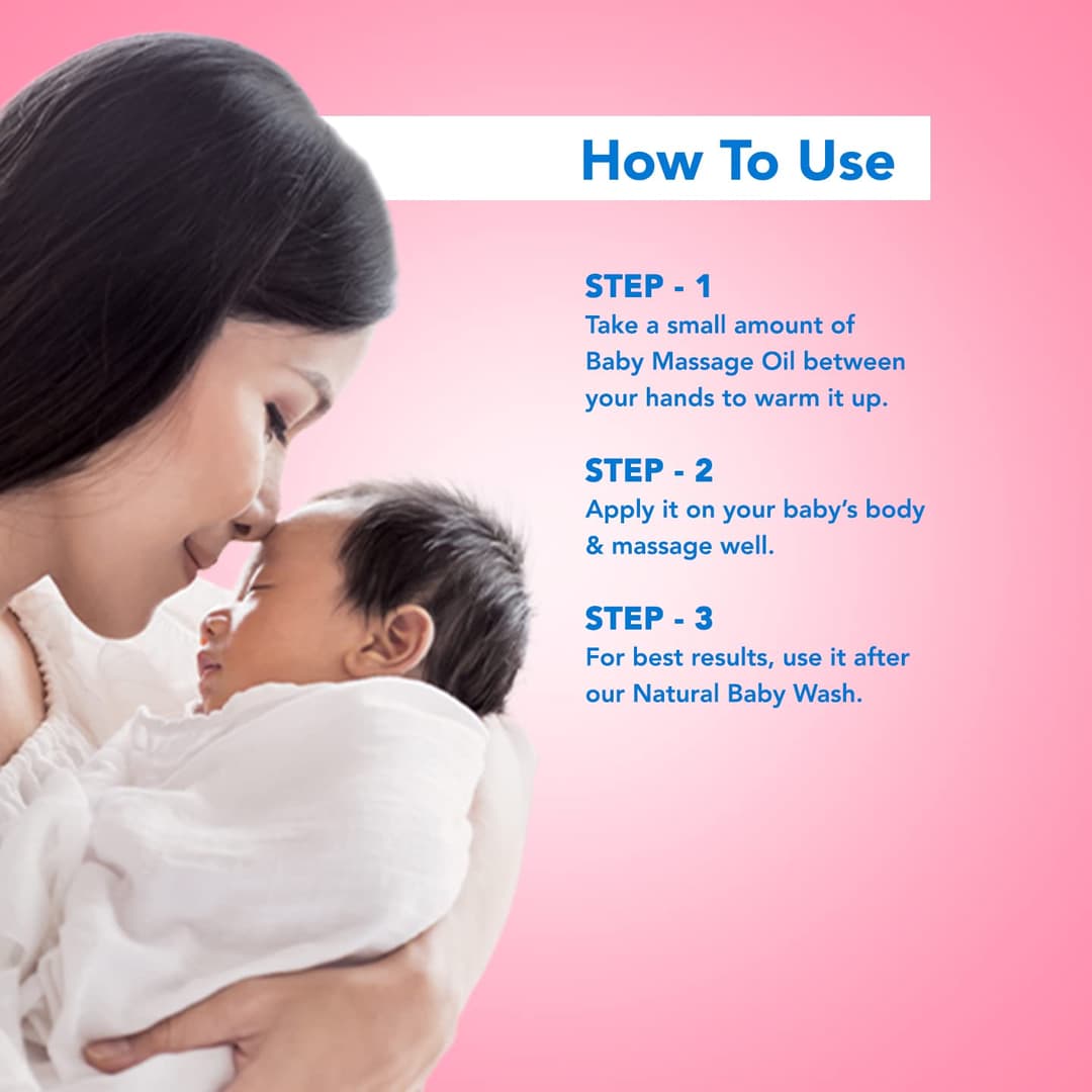 Natural Baby Massage Oil  2