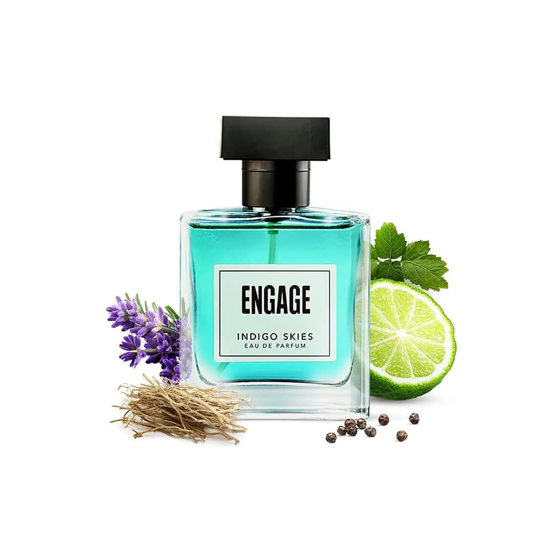 Engaage Perfume for Men - Indigo Skies  3