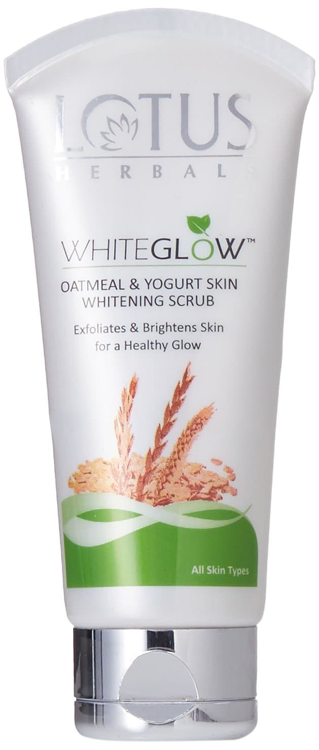 L0tus Herbals WhiteGlow Oatmeal And Yogurt Scrub -100g