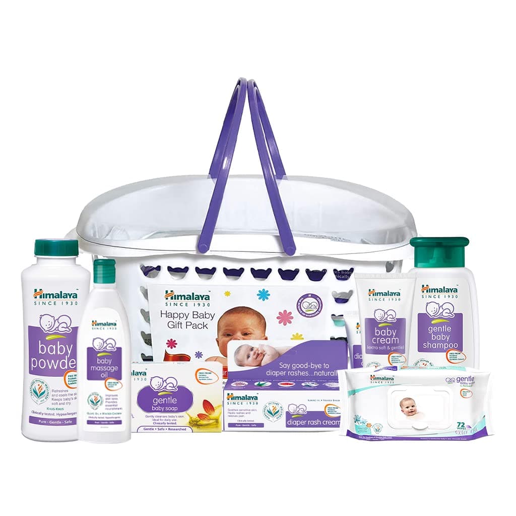 Himalaya Happy Baby Gift Pack - Basket 