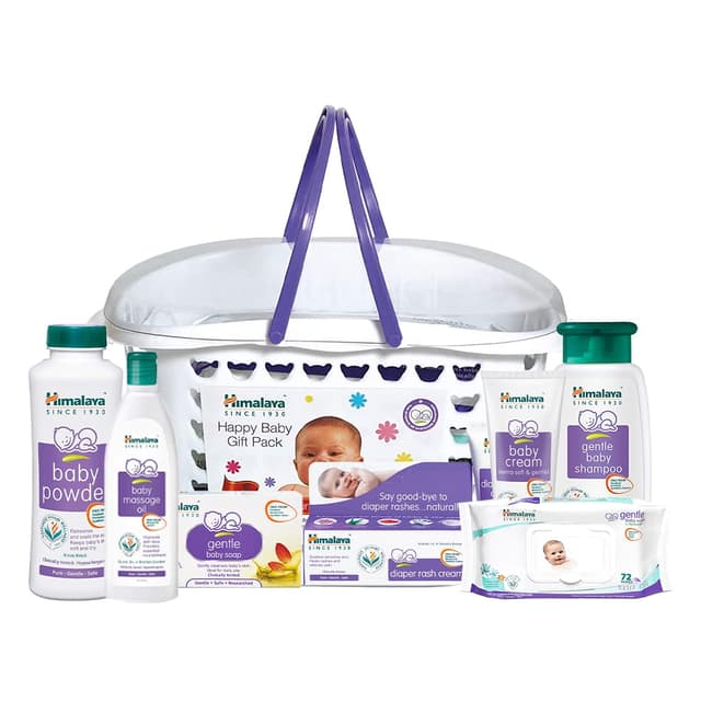 Himalaya Happy Baby Gift Pack - Basket 