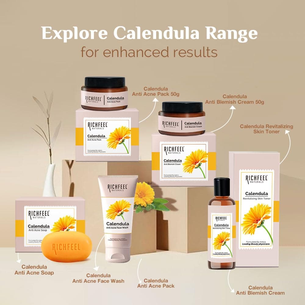Richfeel Calendula Anti Acne Soap  5