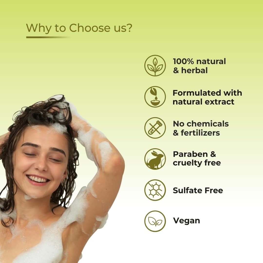 Prisa Organics Olive & Aloevera Shampoo with Conditioner (300ml) 3