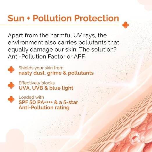 The Derma Co 1% Hyaluronic Sunscreen Oil-Free Matte Gel | Lightweight Sunscreen for Oily & Acne-Prone Skin | SPF 50 & PA++++ Protection | Safe & Effective | 80 g 2