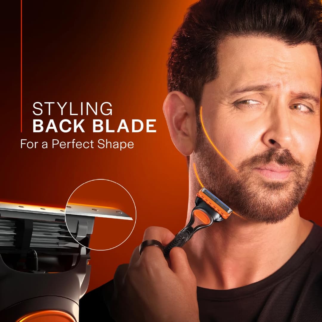 Gillette Fusion Manual Razor Handle with Blade 7