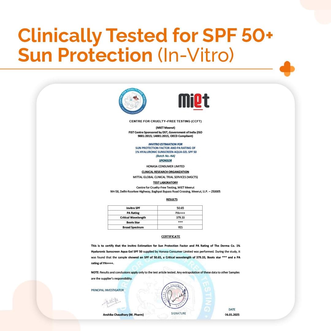  Hyaluronic Sunscreen SPF 50  5