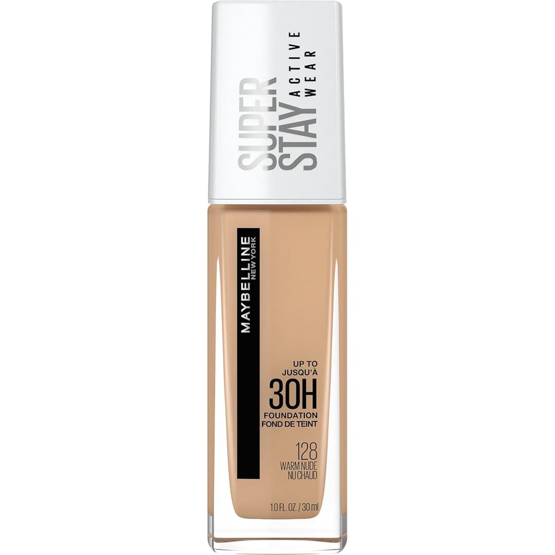 Maybelline SuperStay Full Coverage Foundation – 128 Warm Nude 1