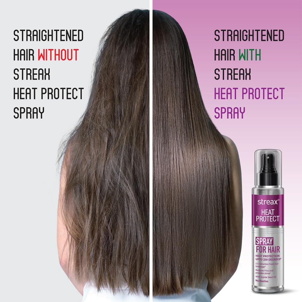 StreaxHeat Protection Hair Spray (100ml) 3
