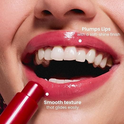 Dot & Key Barrier Repair Hydrating Lip Balm SPF 50 | Cherry Crimson | Repairs Damaged Lip Barrier | High Tinted | 4.5 gm 1