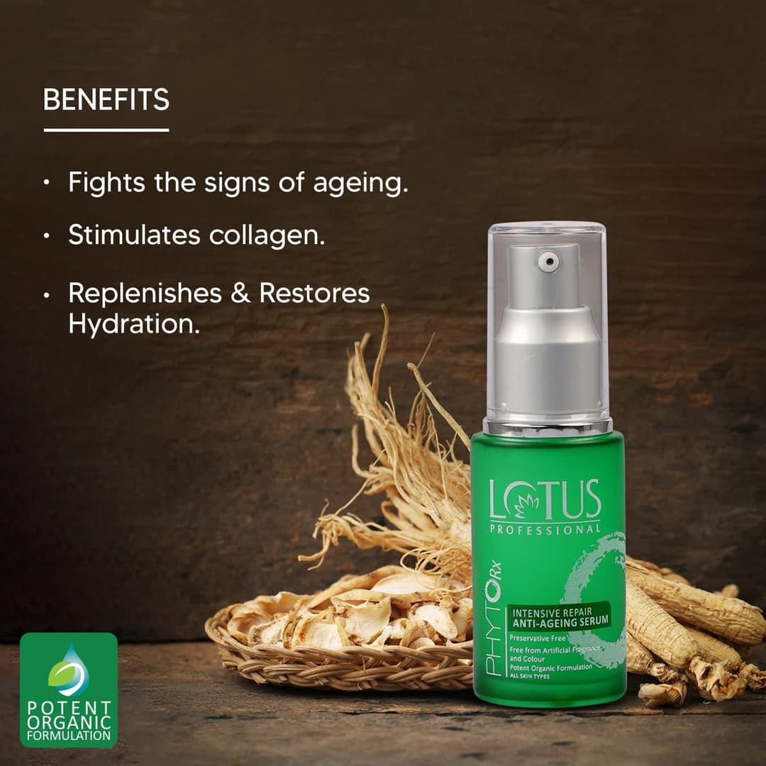 Lotus Herbals Phyto-Rx Intensive Repair Anti-Ageing Serum  2
