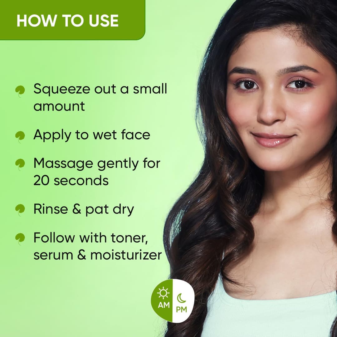 Dot & Key Cica 2 Salicylic Acid Face Wash for Oily, Acne Prone Skin, With Green Tea I Acne Clearing Sulphate Free Face Wash for Men & Women (200ml) | Pack of 2 2