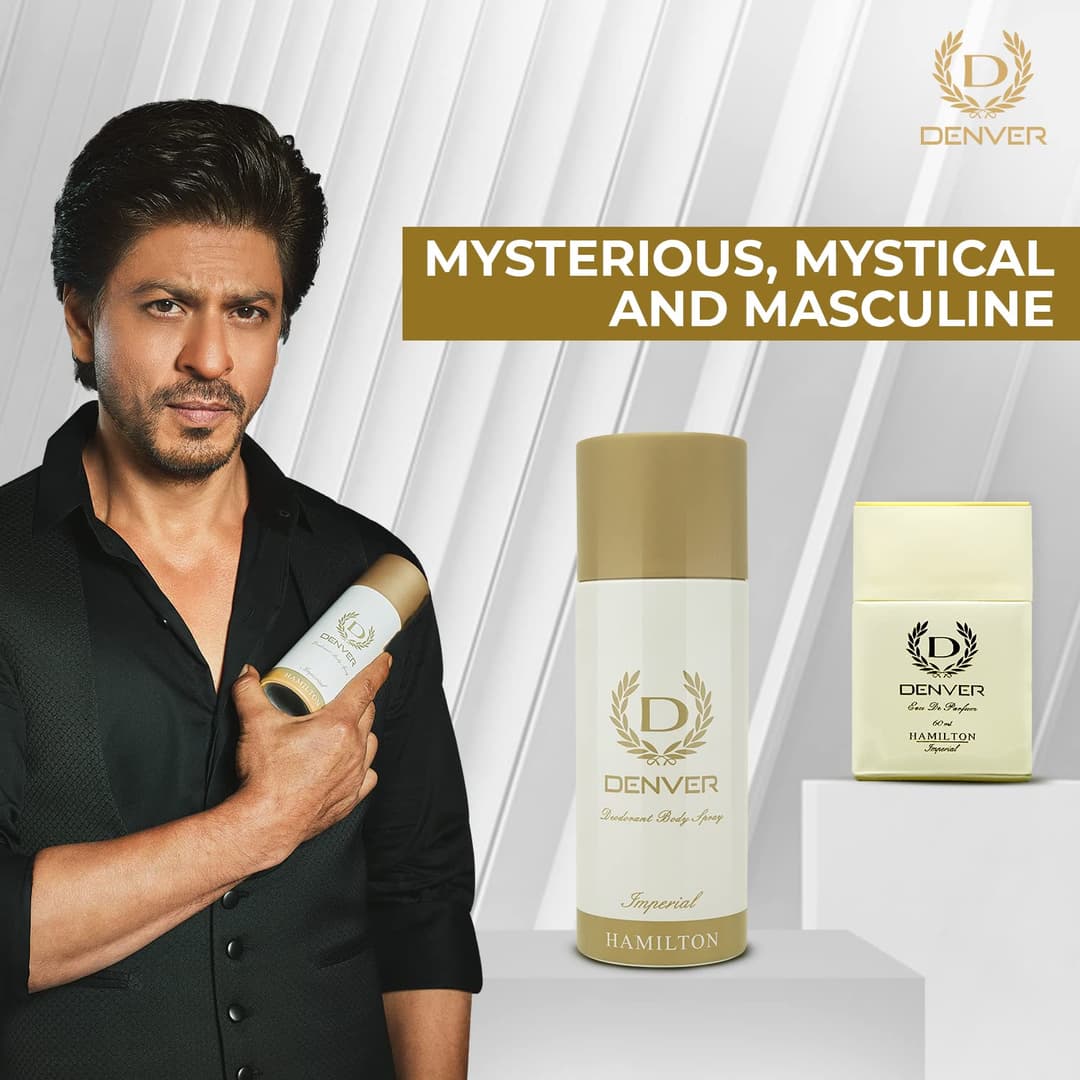 Denver imperial Perfume and Deo Combo Set - 60ml & 165 ml 3