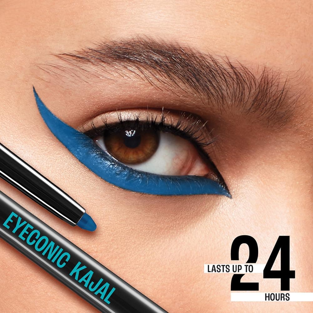 Lakme Eyeconic Kajal Deep Black (0.35g) 1