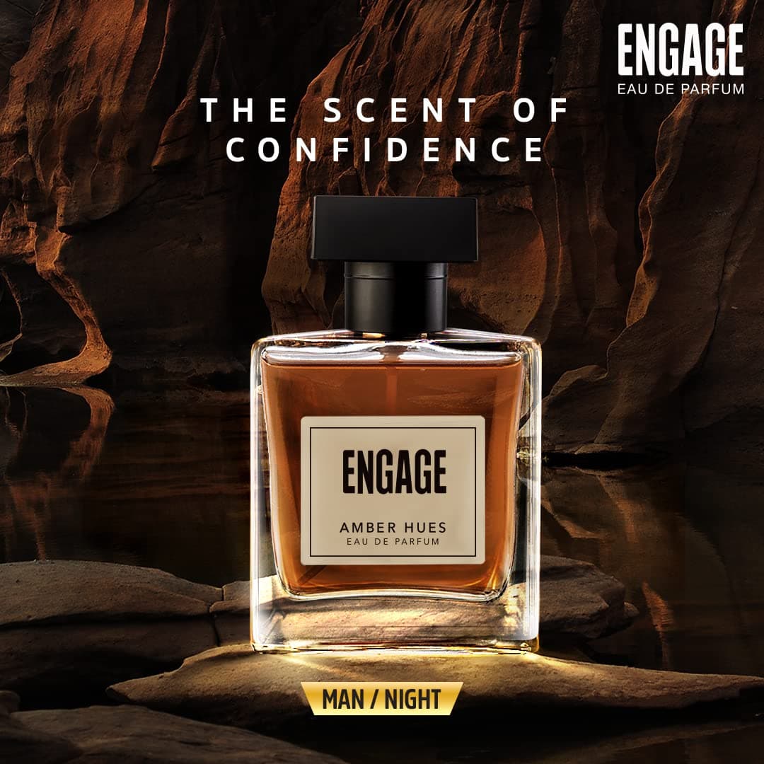 Engaage Perfume for Men - Amber Hues (100ml) 1