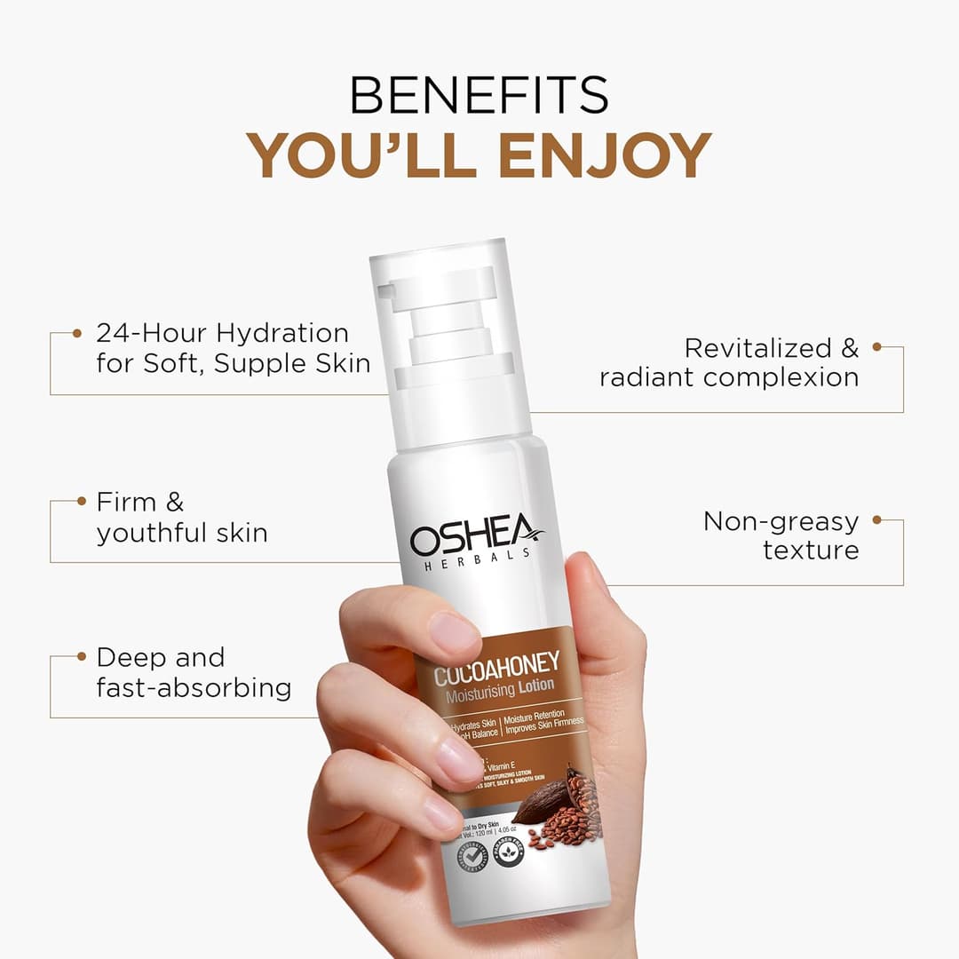 Oshea Herbals Cocoahoney Moisturising Lotion for Dry Skin 4