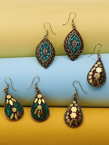  Traditional Women Earrings Sets 1