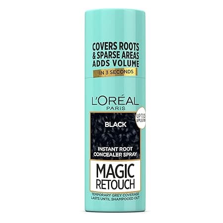 L'Oreal Paris Magic Retouch Instant Root Concealer Spray - Black, Volume-75 ml 4