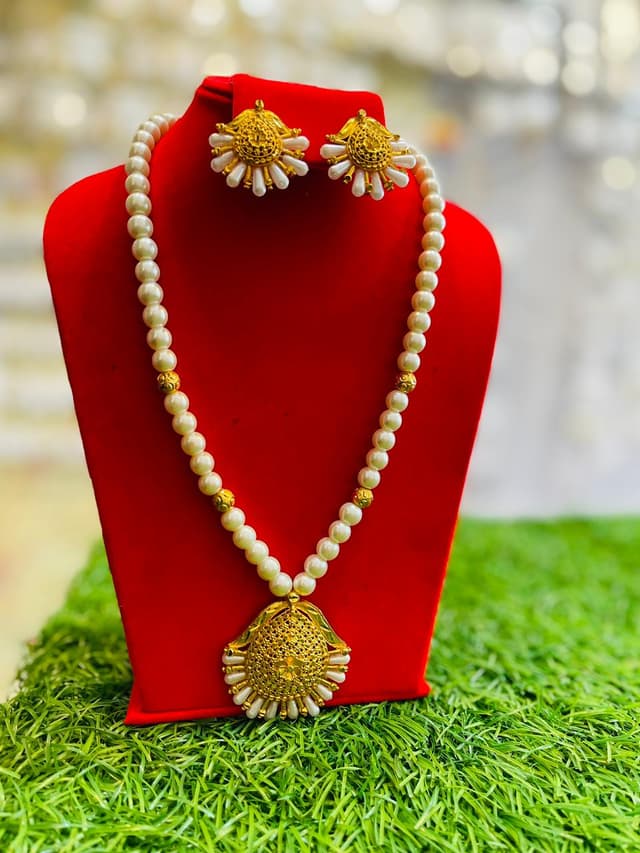 Glamour And Beauty Necklace Nepali Mala for Party and Weeding, Premium Design